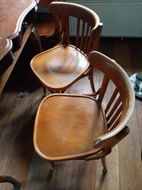 beukenhouten eetkamer stoelen - Afbeelding 2