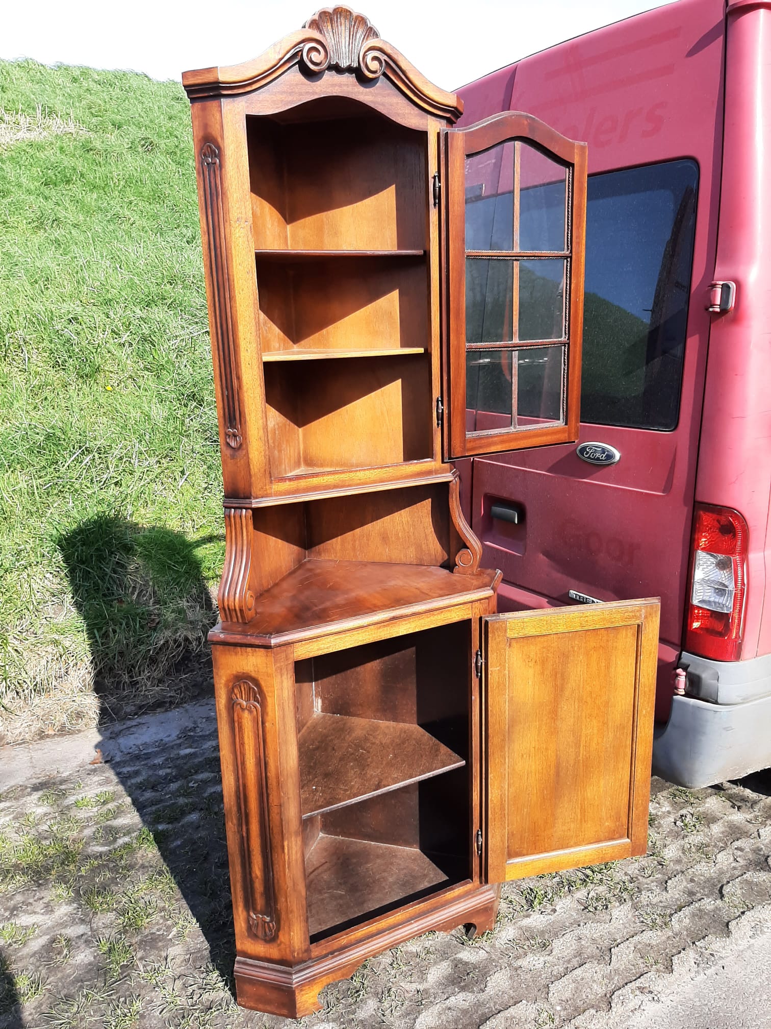 hoek vitrine repro - Afbeelding 2