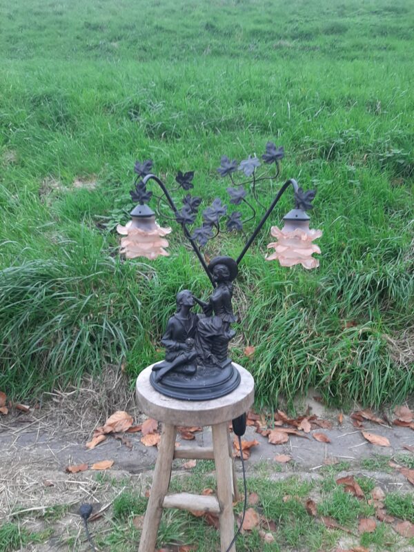 Afbeelding van WhatsApp op 2024-11-09 om 14.47.35_132a382e Rozen lampenkap 2 kaps